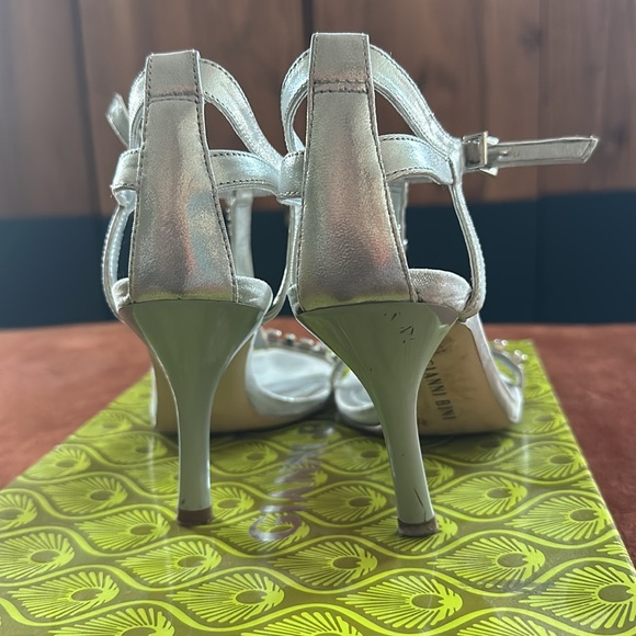 Gianni Bini Formal Silver Shoes - Picture 9 of 10